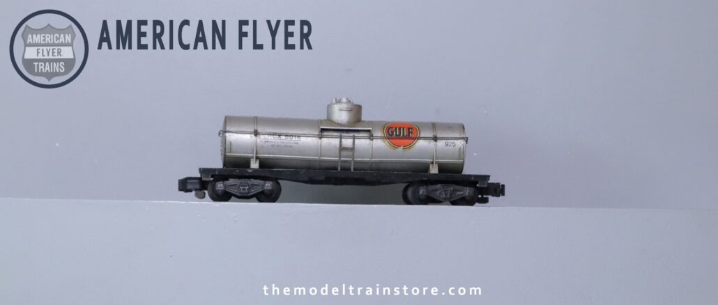 American Flyer 925 Gulf Tank - SKU0912AF - themodeltrainstore.com American Flyer 925 Gulf Tank - SKU0912AF - themodeltrainstore.com