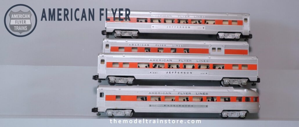 American Flyer 960, 961, 961, 963 Passenger Set - SKU0901AF - themodeltrainstore.com American Flyer 960, 961, 961, 963 Passenger Set - SKU0901AF - themodeltrainstore.com