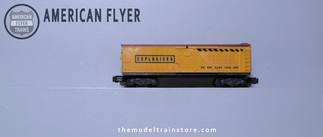 American Flyer Explosive Car - SKU1604AF - themodeltrainstore.com American Flyer Explosive Car - SKU1604AF - themodeltrainstore.com