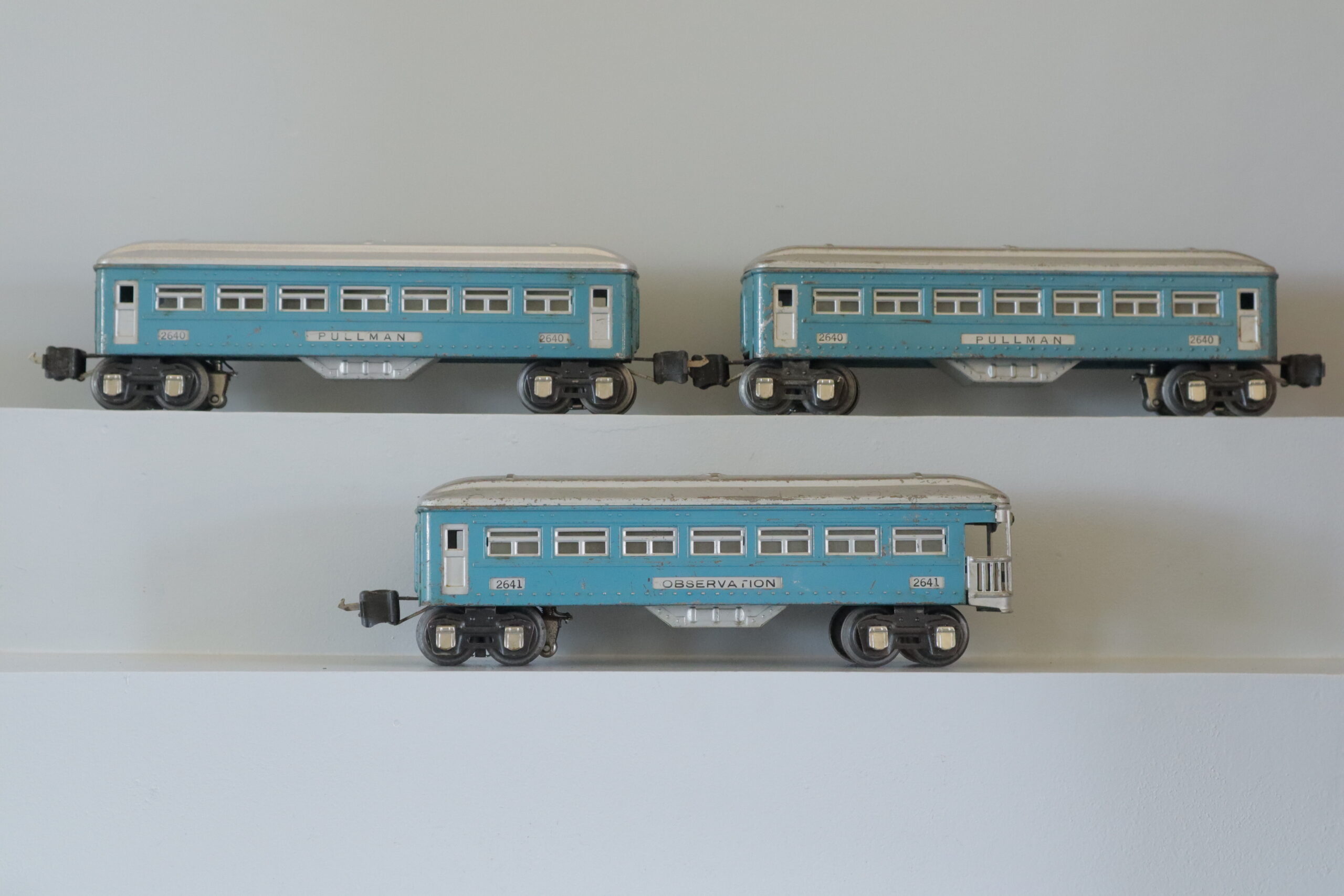 Lionel 2640, 2640, 2641 Passenger Set - SKU0204L - themodeltrainstore.com