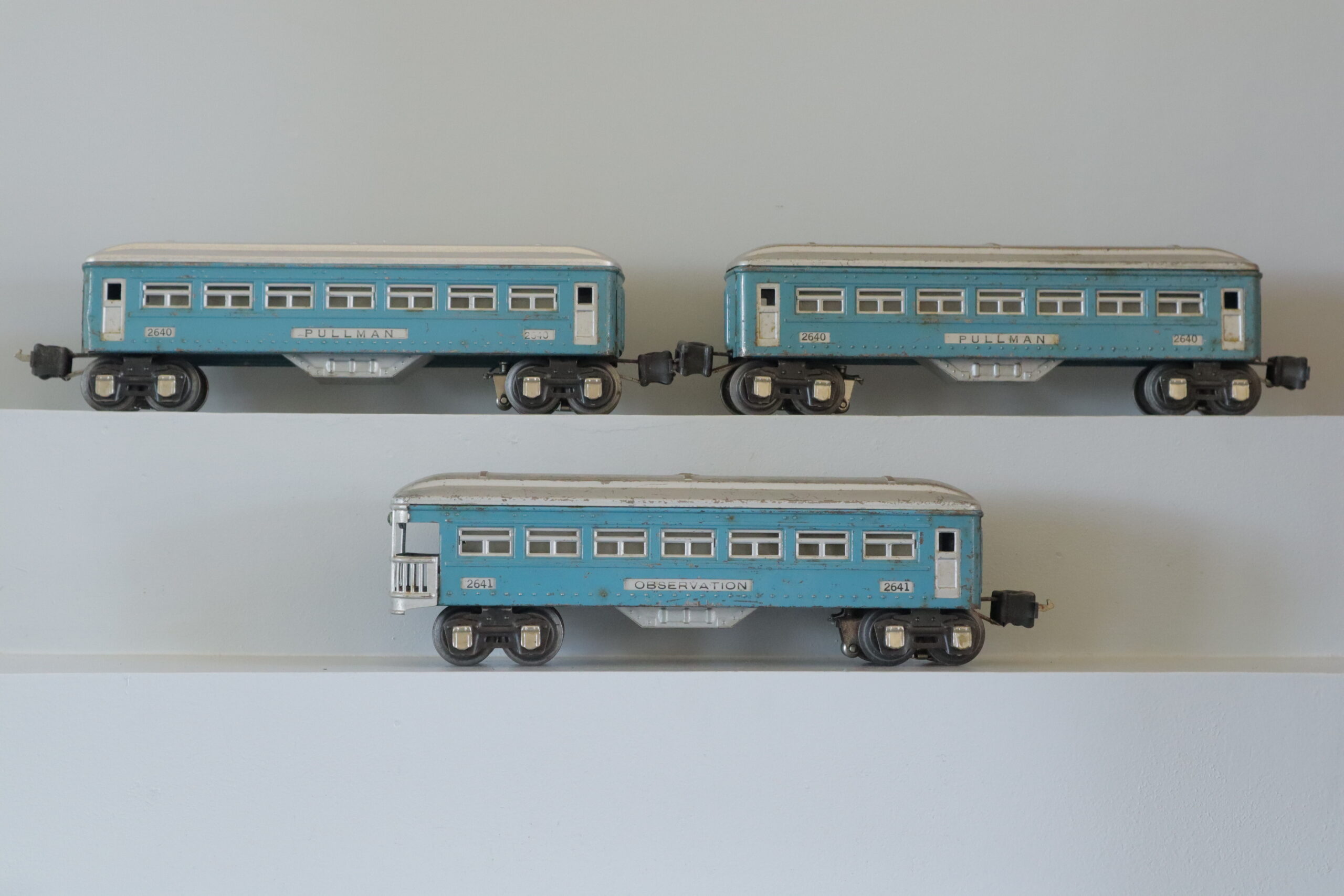 Lionel 2640, 2640, 2641 Passenger Set - SKU0204L - themodeltrainstore.com