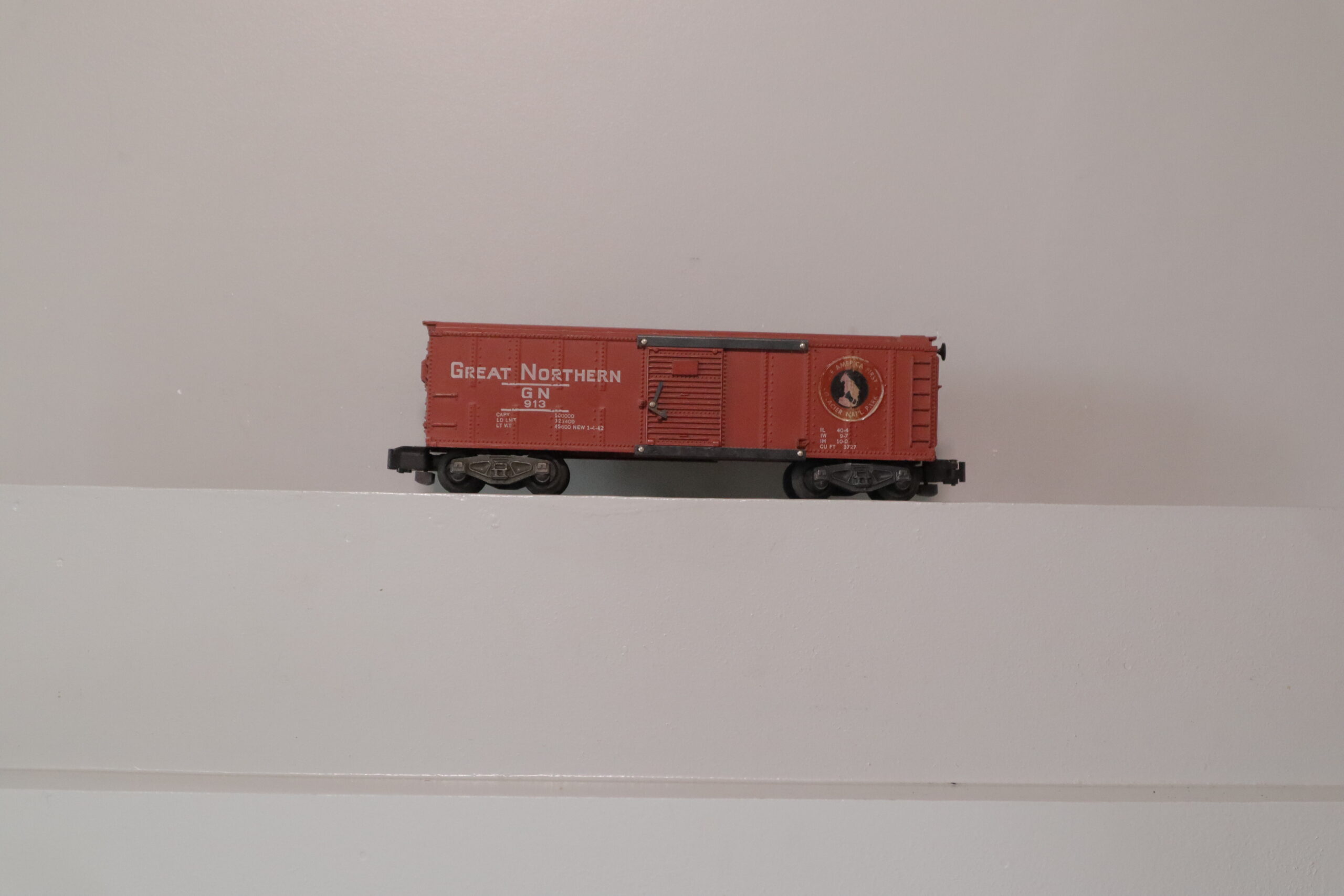 American Flyer 913 GN Box Car - SKU0905AF - themodeltrainstore.com