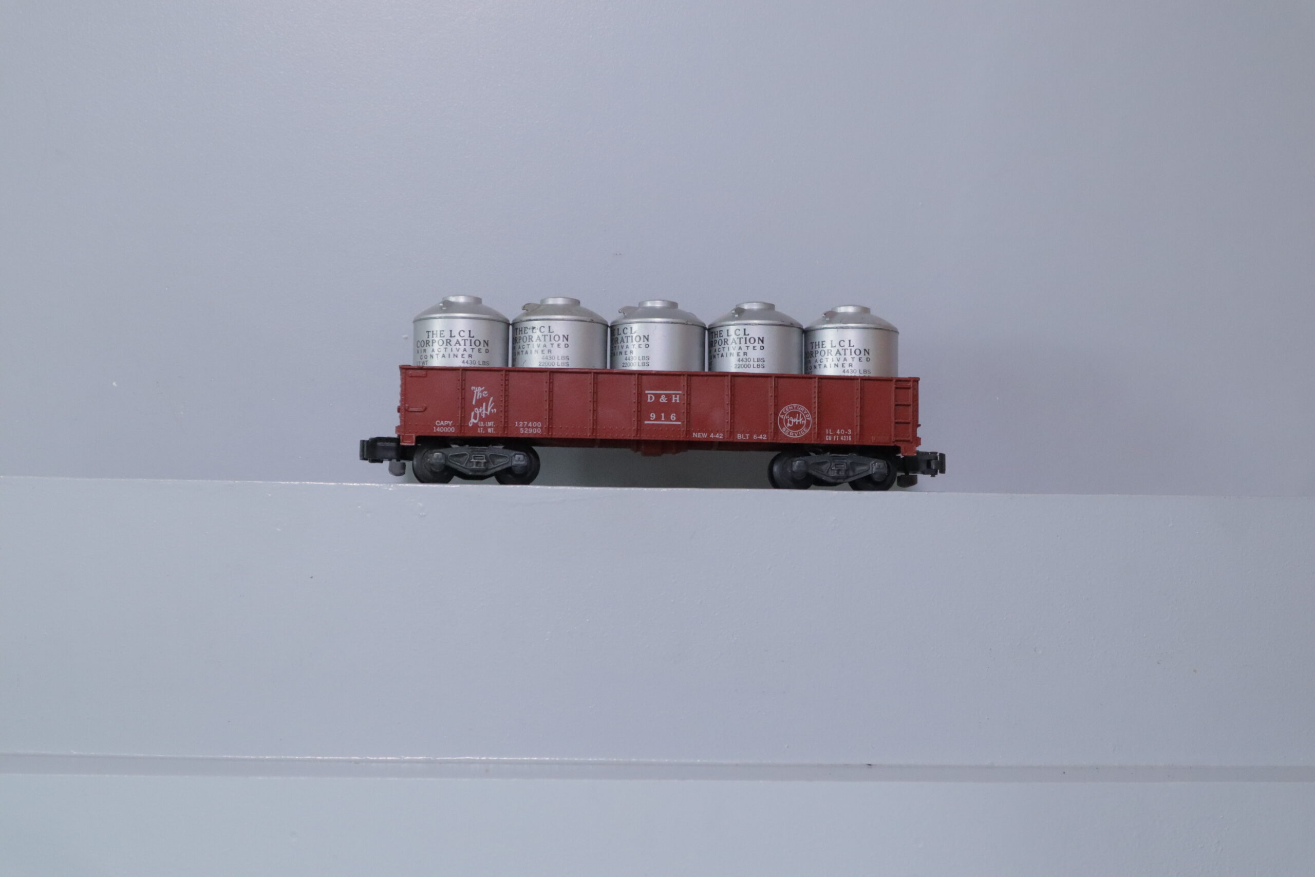 American Flyer 916 D&H Canister Car - SKU0915AF - themodeltrainstore.com