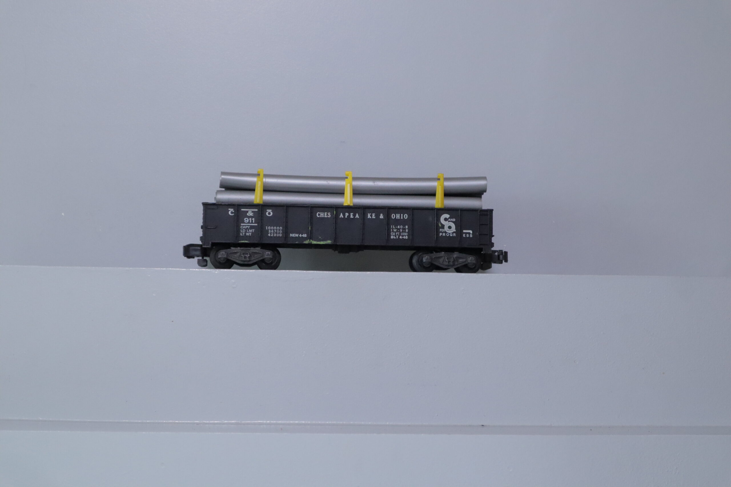 American Flyer 911 Pipe Car - SKU0917AF - themodeltrainstore.com