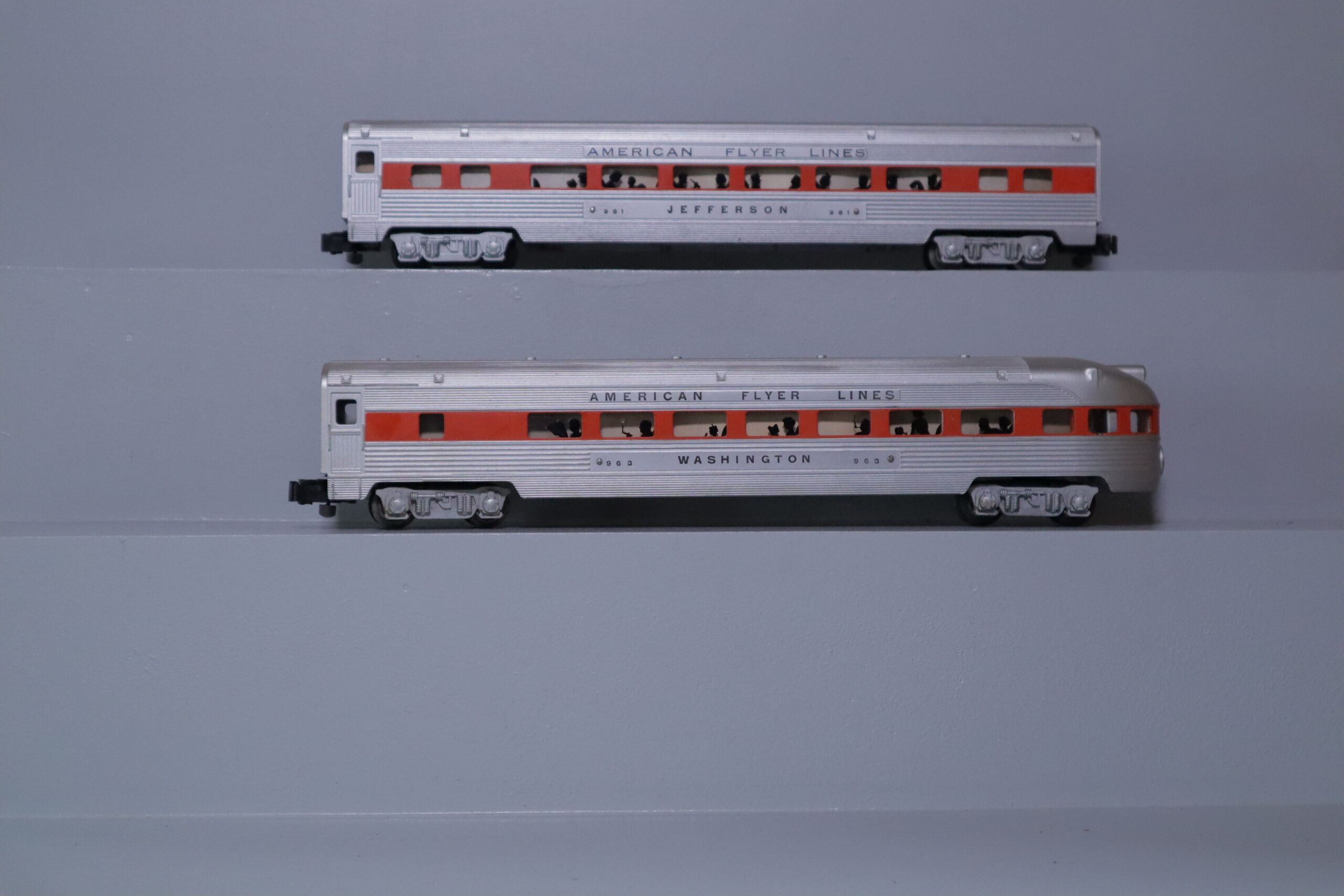 American Flyer 497 Diesel & Passenger Set - SKU1004AF - themodeltrainstore.com