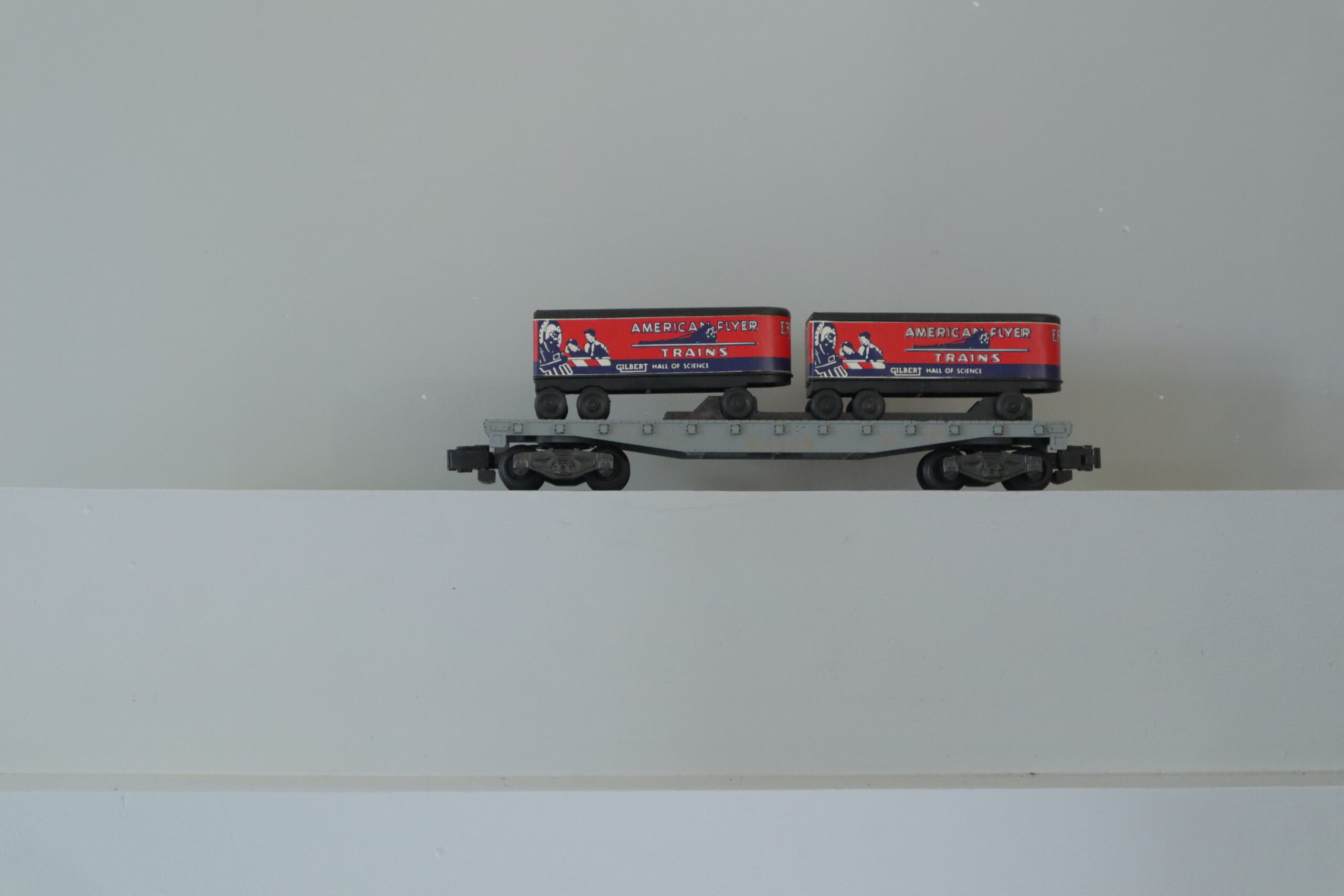 American Flyer 956 Monon Flat Car - SKU1806AF - themodeltrainstore.com