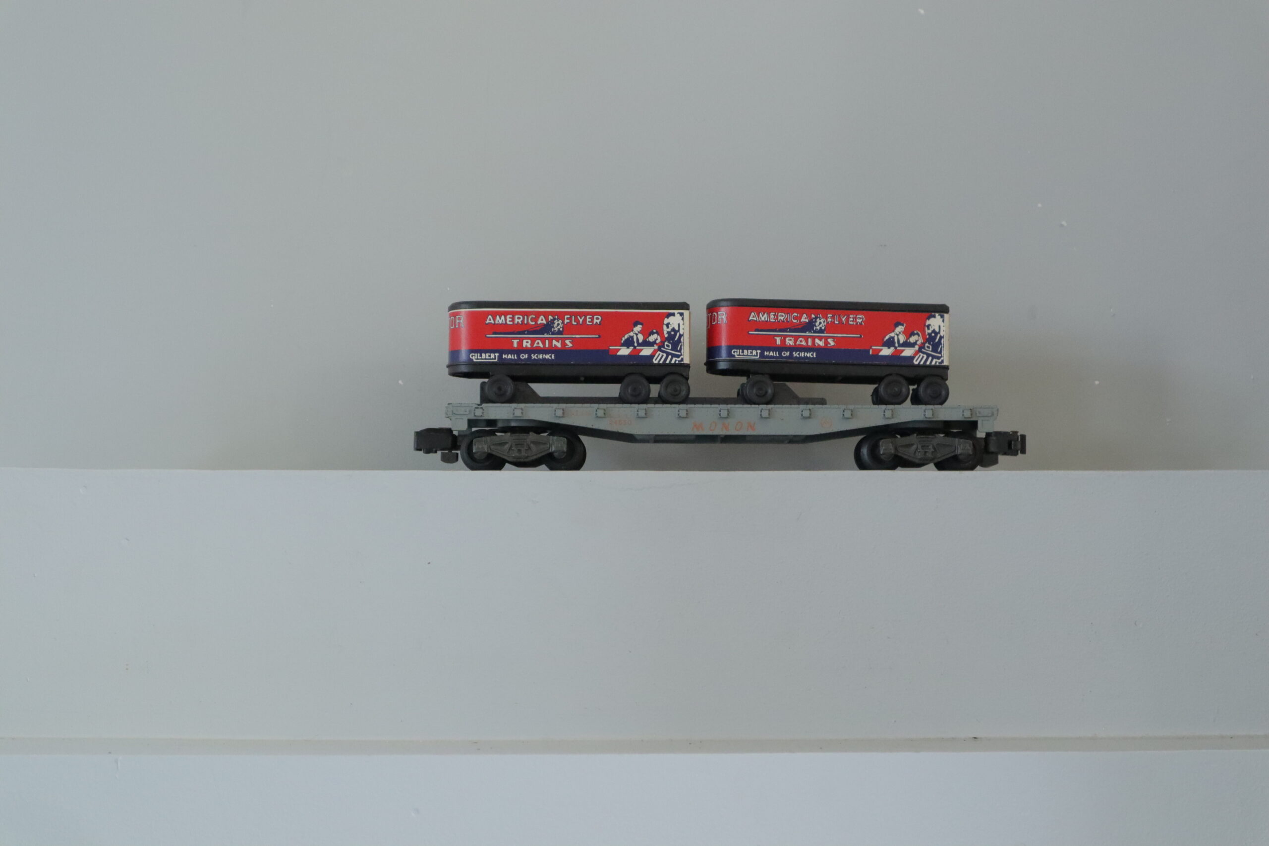 American Flyer 956 Monon Flat Car - SKU1806AF - themodeltrainstore.com