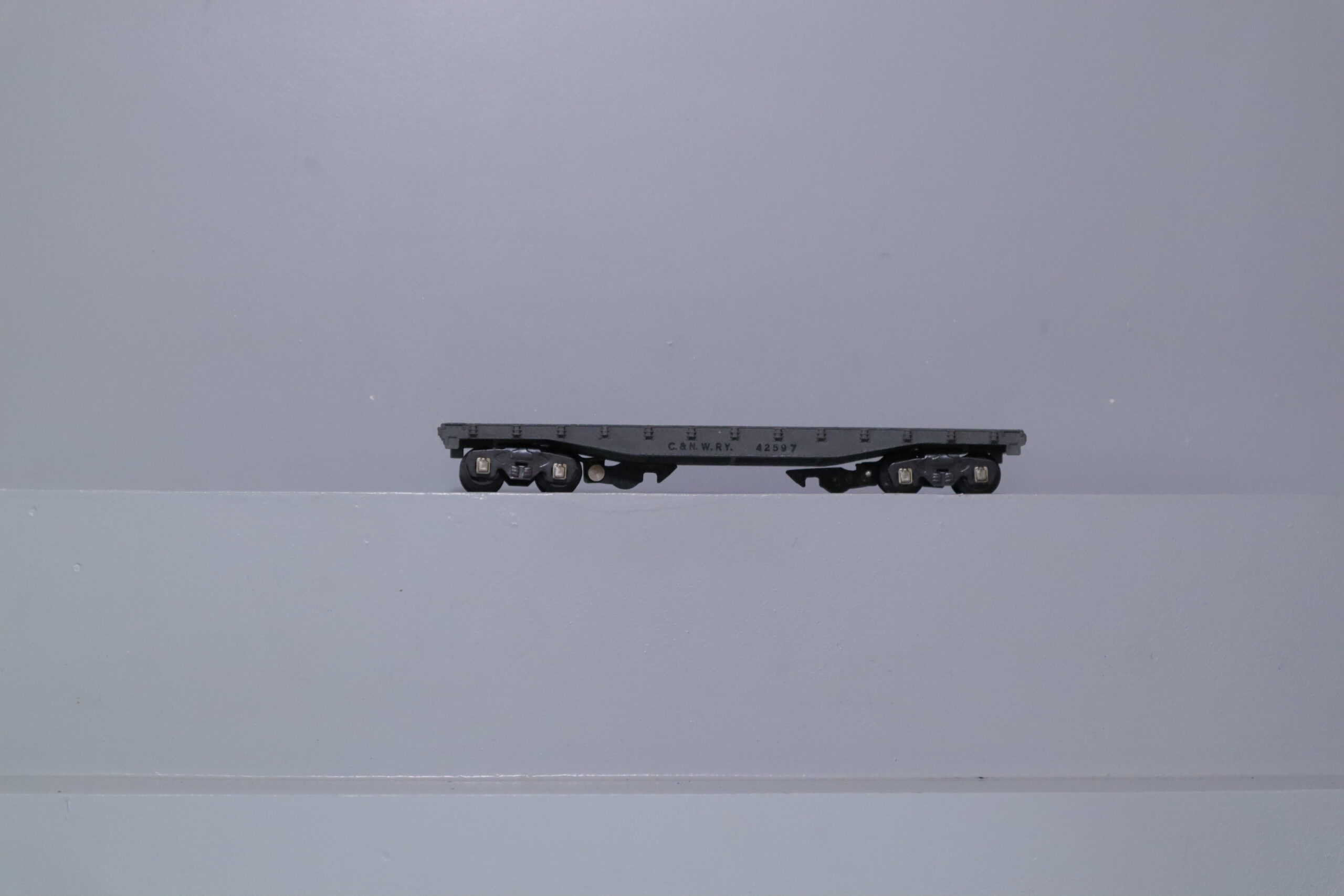 American Flyer 42597 C&N Flat Car - SKU1809AF - themodeltrainstore.com