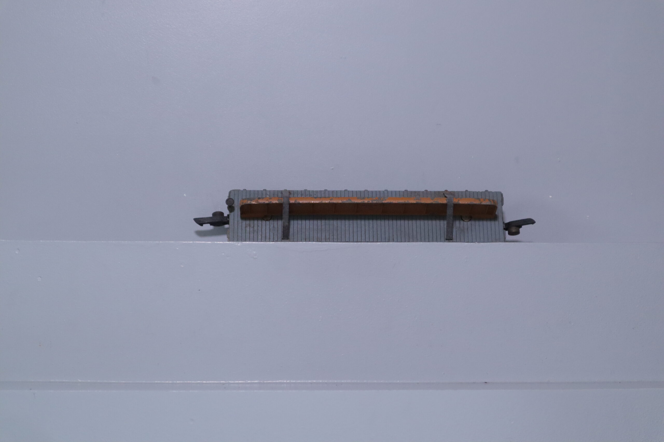 American Flyer 627 Flat Car With Bridge - SKU1810AF - themodeltrainstore.com