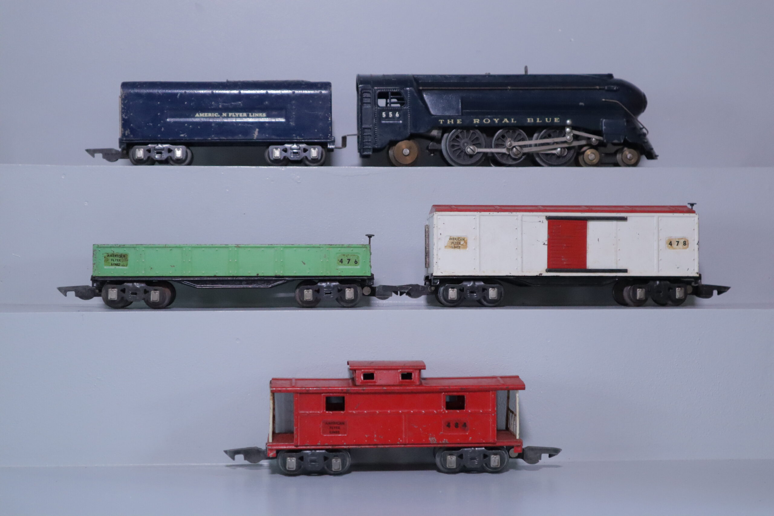 American Flyer 556 Loco Freight Set - SKU1903AF - themodeltrainstore.com