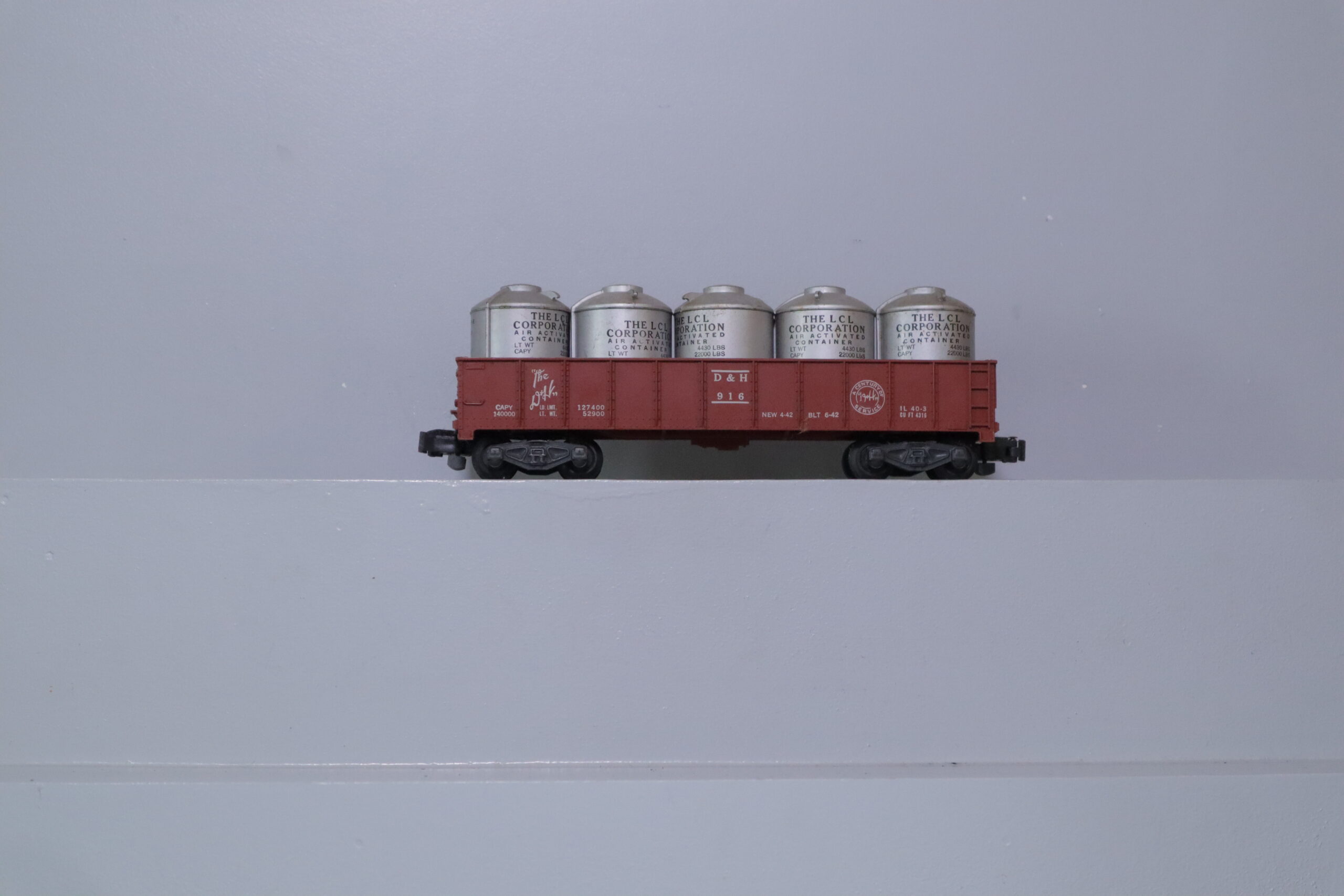 American Flyer 916 Canister Car - SKU1907AF - themodeltrainstore.com